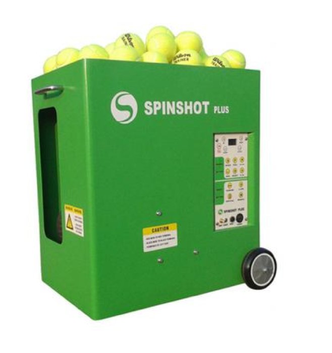 Ballmaschine Spinshot Plus des TC Höhnhart